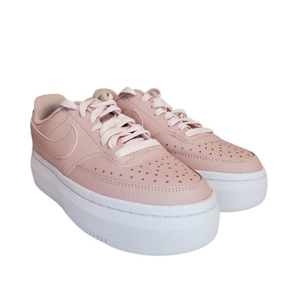 Nike Court Vision Alta Low Womens Platform Shoes Pink DM0113-600 Size 6.5 Sporty - Picture 13 of 13